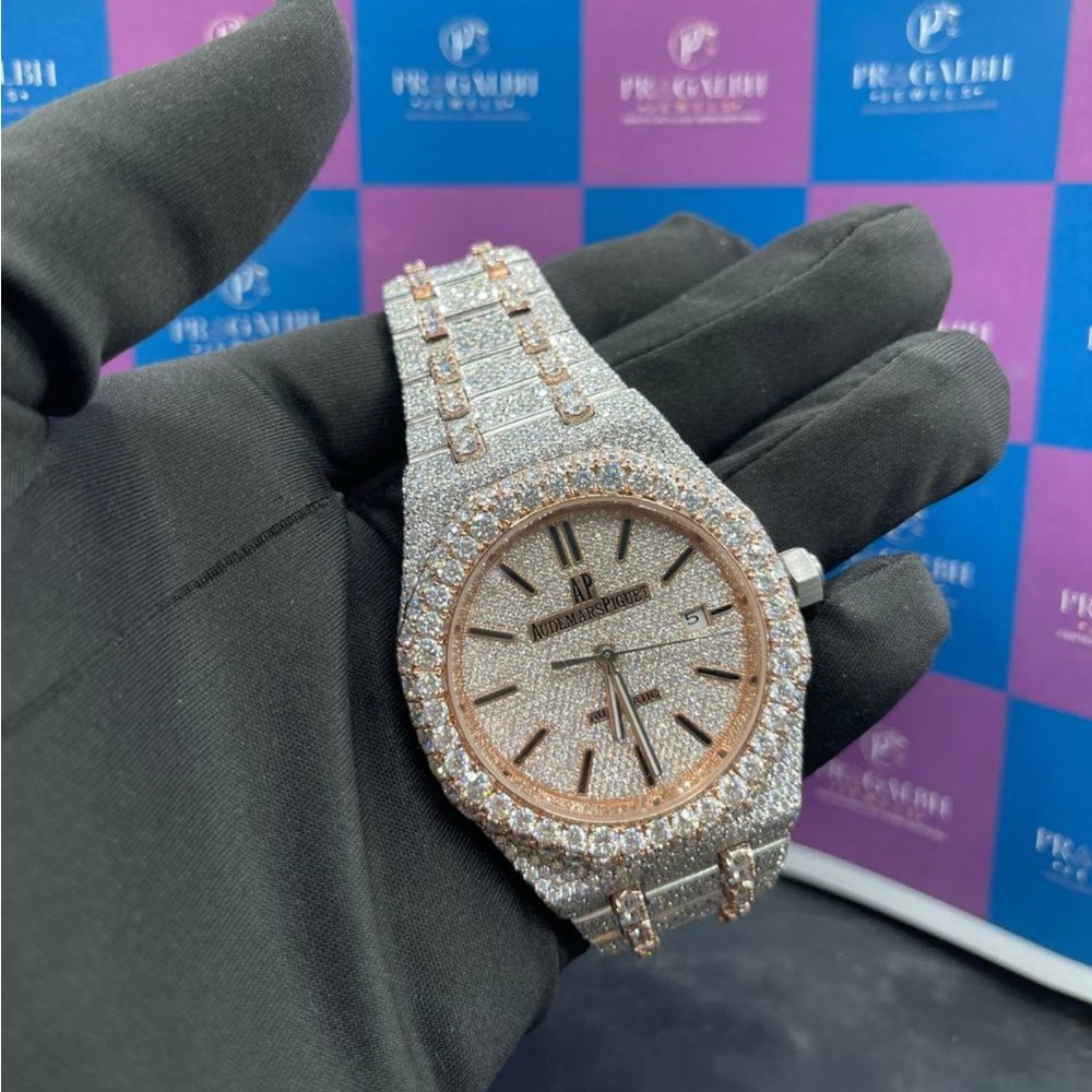 Audemars Piguet Silver and Gold Men's Watch